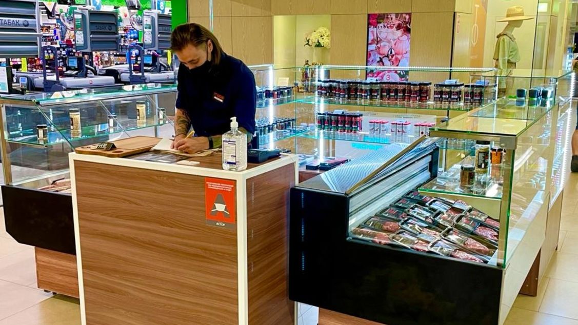 Открытие мясной лавки JUST BEEF